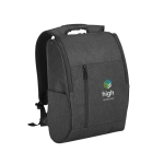 Mochila corporativa de calidad para ordenador de 15,6'' Cocoon color gris imagen con logo