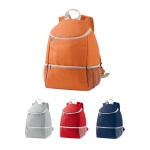Mochila nevera personalizada con bolsillos de malla Discover varios colores