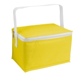 Bolsa nevera para publicidad para llevar 6 latas Polar color amarillo