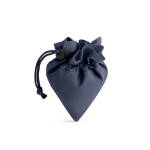 Bolsa de la compra personalizada plegable de poliéster 190T Raspberry color azul