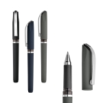 Bolígrafo de tacto suave, gel y diseño exclusivo tinta negra SoftGel varios colores