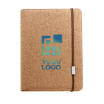 Portafolios de corcho con hojas color marfil y bolsillos A4 Cork vista principal