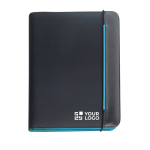 Elegante portadocumentos con bloc de notas A4 en su interior Colors vista principal