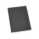 Cuaderno personalizado barato de cartón A5 hojas a rayas Journal Color color negro