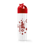 Original botella personalizada deportiva de plástico 500ml Colortop color rojo imagen con logo