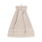 Toalla personalizada de golf con gancho de metal 430 g/m2 Club color beige tercera vista