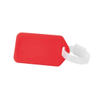 Identificador de maletas barato para publicidad y promoción Postmark color rojo tercera vista
