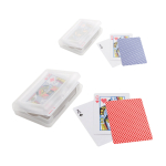 Juego de cartas promocional en caja de presentación varios colores