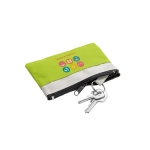 Monedero Colors color verde claro imagen con logo 4