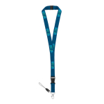 Lanyard de poliéster de 2 cm con cierre de seguridad Doubleclip Extra vista principal