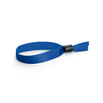 Pulsera para eventos de raso suave y brillante con cierre de seguridad