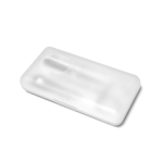 Estuche de manicura con 4 accesorios para acciones publicitarias Charm color blanco