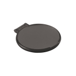 Espejo personalizado barato plegable para maquillaje Singleview color negro