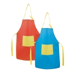 Delantal infantil non-woven para publicidad 80 g/m2 Minicook varios colores