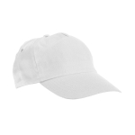 Gorras personalizadas baratas para niños con cierre velcro Kidscolor color blanco