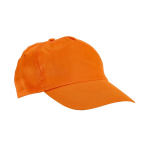 Gorras personalizadas baratas para niños con cierre velcro Kidscolor color naranja