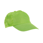 Gorras personalizadas baratas para niños con cierre velcro Kidscolor color verde claro