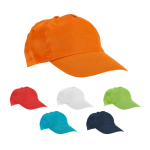Gorras personalizadas baratas para niños con cierre velcro Kidscolor varios colores