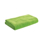 Toalla de playa de microfibra para clientes 250 g/m2 Beachclub color verde claro