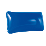 Almohada hinchable barata con logo en varios colores Comfort color azul