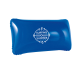 Almohada hinchable barata con logo en varios colores Comfort color azul imagen con logo
