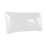 Almohada hinchable barata con logo en varios colores Comfort color blanco