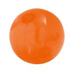 Pelota de playa personalizada transparente de colores Mini color naranja