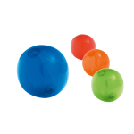 Pelota de playa personalizada transparente de colores varios colores