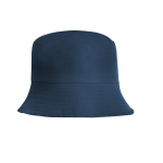 Gorro estilo Panamá de poliéster ideal para los días de calor color azul