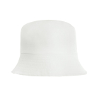 Gorro estilo Panamá de poliéster ideal para los días de calor color blanco