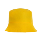 Gorro estilo Panamá de poliéster ideal para los días de calor color amarillo
