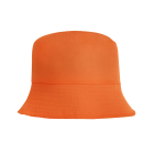 Gorro estilo Panamá de poliéster ideal para los días de calor color naranja