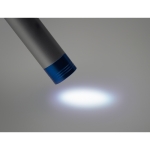 Linterna con mosquetón y logo iluminado con LED Logolight Clip color azul sexta vista