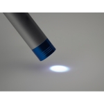 Linterna con mosquetón y logo iluminado con LED Logolight Clip color azul septima vista