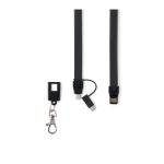 Portafolios con cargador, bloc y placa para personalizar A4 Tech color negro decima vista