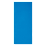 Esterilla de yoga con funda personalizada con logo Namaste color azul tercera vista