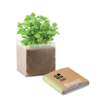 Bolsa con semillas personalizable de albahaca para regalo Basil vista de impresión