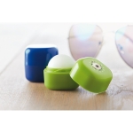 Bola de bálsamo labial para personalizar en caja FPS 15 LipCube color verde lima vista bodegón principal