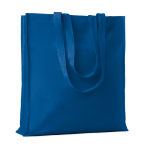 Bolsa de algodón con asas largas reforzadas 140 g/m2 Eco Max Colour color azul real
