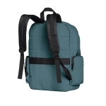 Mochilas en lona de algodón para PC de 15,6'' Knapsack color azul tercera vista
