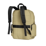 Mochilas en lona de algodón para PC de 15,6'' Knapsack color caqui tercera vista