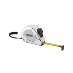 Cinta métrica para regalar a clientes y empleados Classic 3M color plateado imagen con logo