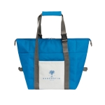 Bolsa térmica con dos formas posibles y capacidad para 16L Duo color azul real imagen con logo 2