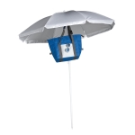 Bolsa térmica con dos formas posibles y capacidad para 16L Duo color azul real cuarta vista