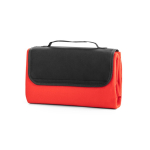 Manta plegable personalizada para picnic tejido polar 180 g/m2 Meadow color rojo primera vista