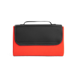 Manta plegable personalizada para picnic tejido polar 180 g/m2 Meadow color rojo
