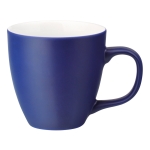 Tazas de porcelana en color mate de 450ml Matt Plus color azul real primera vista
