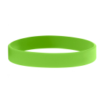 Pulseras de festival personalizadas de silicona con Alto Relieve color verde lima