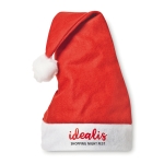 Gorro de Papá Noel estilo clásico económico Santa color rojo segunda vista principal