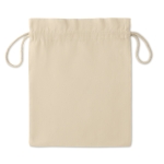 Bolsa de algodón mediana para regalo 105 g/m2 Original Boutique Medium color beige segunda vista